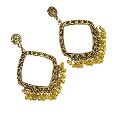 Earring Bezel -2 pieces, Design – 15