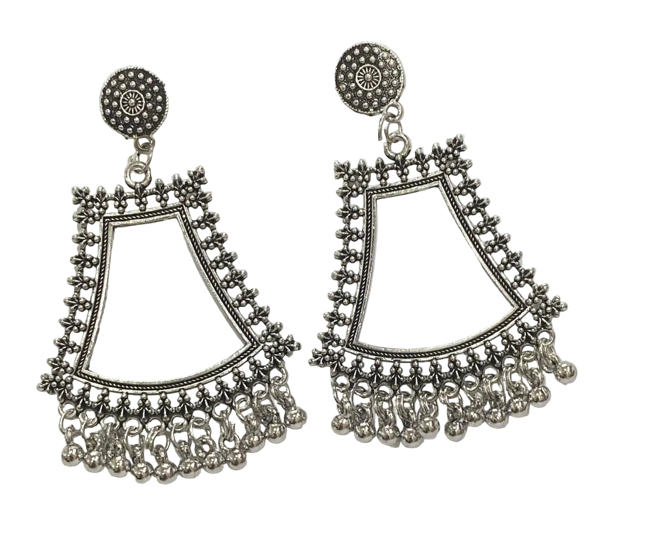 Earring Bezel -2 pieces, Design – 19