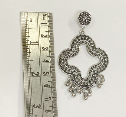 Earring Bezel -2 pieces, Design – 20