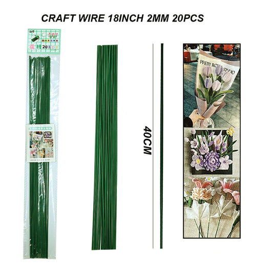 Flower Wire 18 inch -20pcs