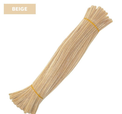 Straw / Pipe Cleaner  - Beige /  Shade-35