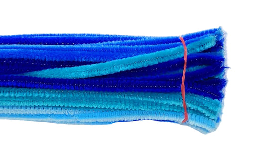 Straw / Pipe Cleaner - Blue theme /  Shade-40