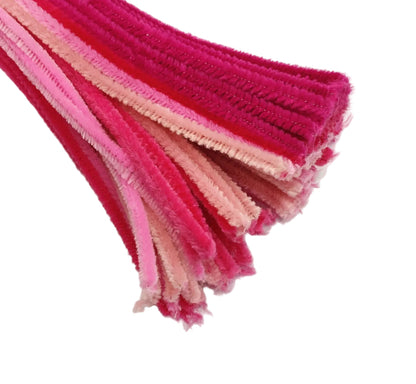 Straw / Pipe Cleaner - Pink theme /  Shade-44