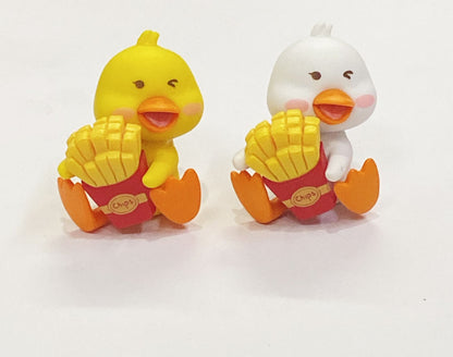 Ducks With Fries Miniature- 2 pieces , design-842