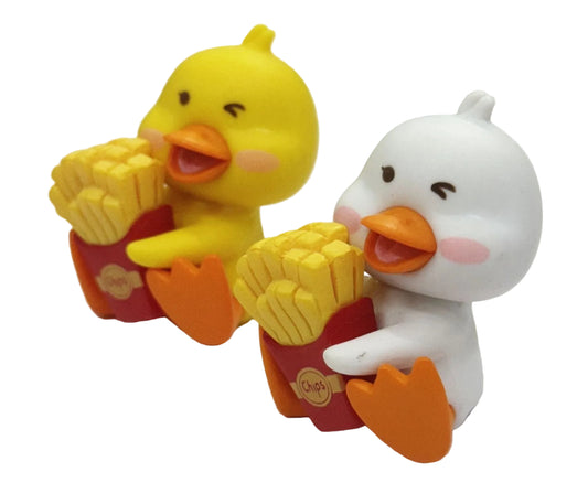 Ducks With Fries Miniature- 2 pieces , design-842
