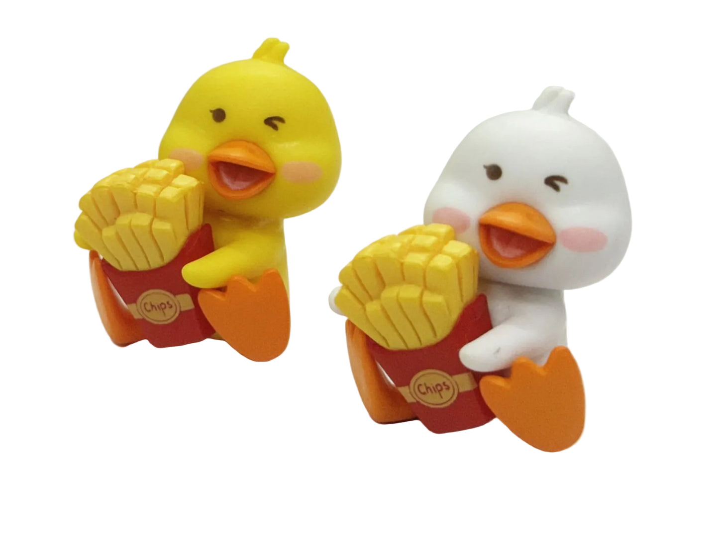 Ducks With Fries Miniature- 2 pieces , design-842