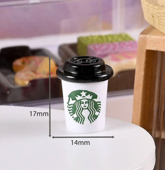 Starbucks Coffee Miniature, 6 pieces, Design 845