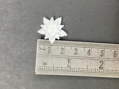 20 mm Lotus Flower Miniature- 10 piece , Design 852