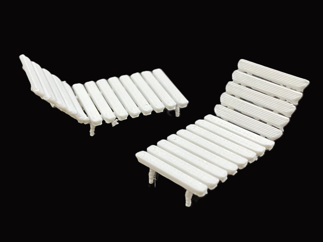 Sea Beach Chair Miniature- 5 pieces , Design 855