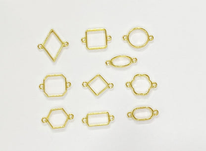 Rakhi  / Bracelet Bezel / Base - Golden - 10 pieces