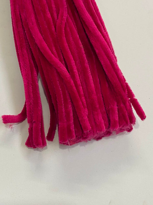 Straw / Pipe Cleaner  - Dark Pink / Shade 65