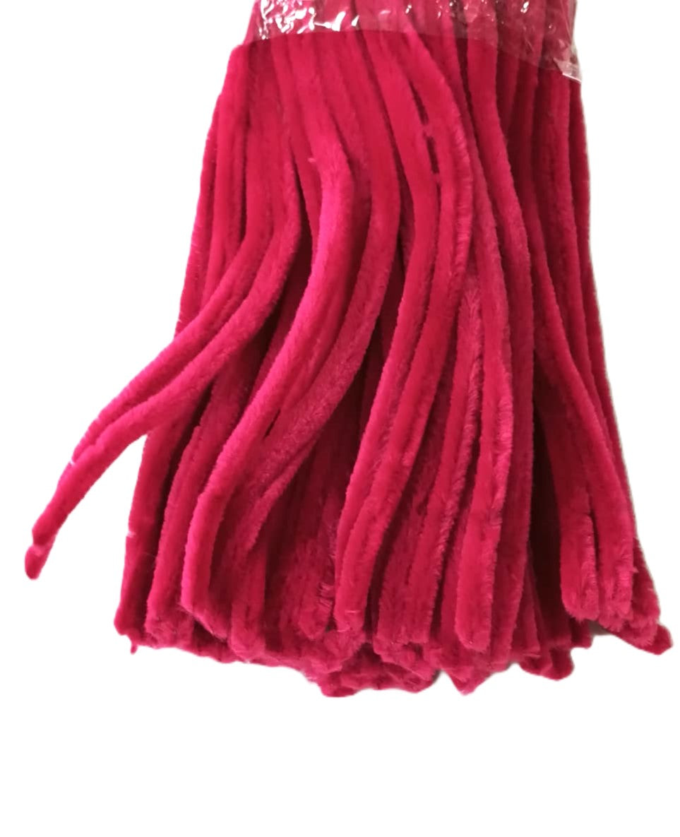 Straw / Pipe Cleaner  - Dark Pink / Shade 65