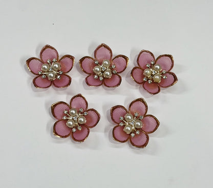 PINK Artificial Flower - 10 pieces , Shade - 10