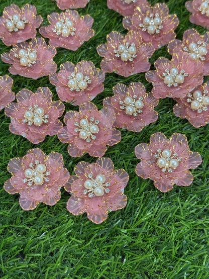 PINK Artificial Flower - 5 pieces , Shade - 11