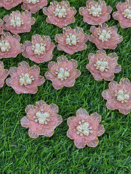 PINK Artificial Flower - 5 pieces , Shade - 11
