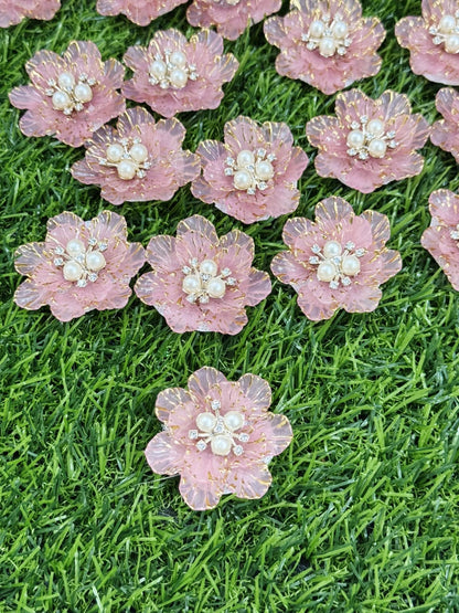 PINK Artificial Flower - 5 pieces , Shade - 11