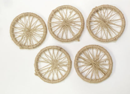Jute Ring - 10 pieces