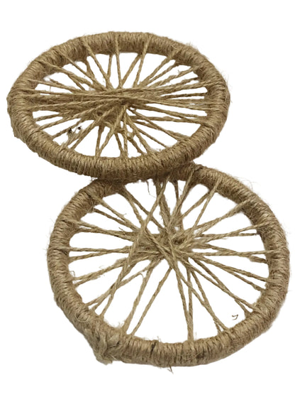 Jute Ring - 10 pieces