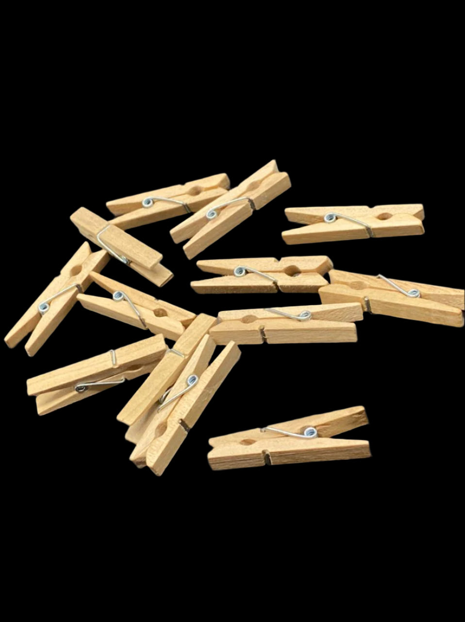 Wooden Clips – 4.5 Cm- 50 Pieces