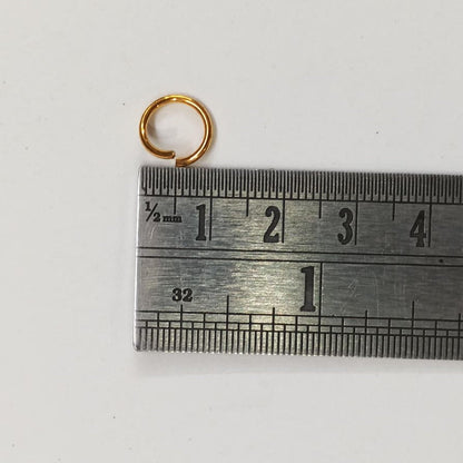 Jump Ring – Gold – 10 mm, 100 gm