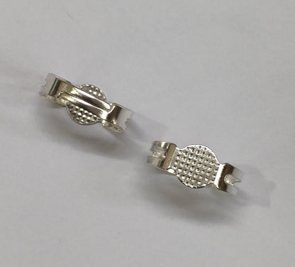 Ring Base Adjustable - Silver - 50 pieces