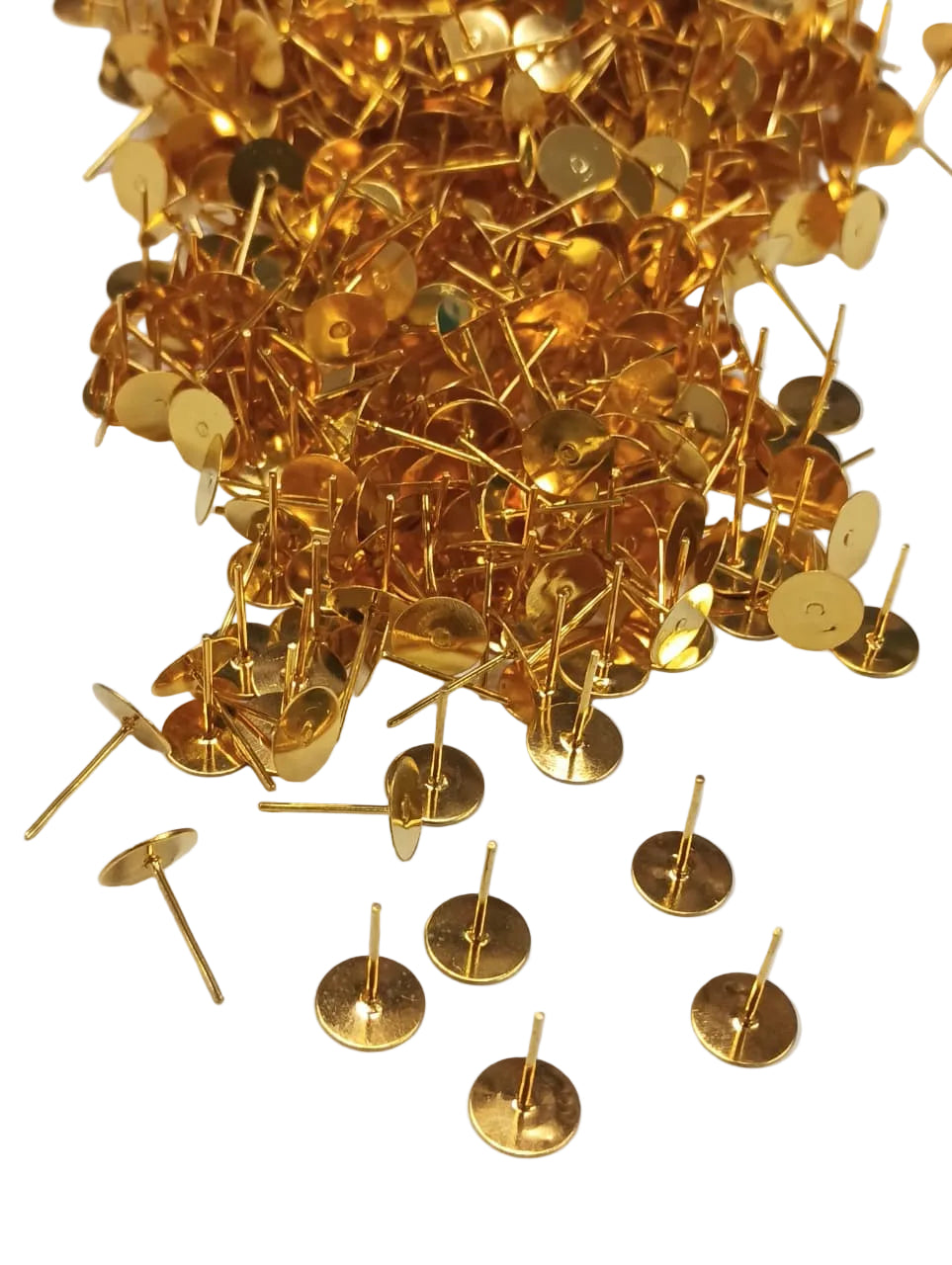 Blank Earring Studs - Gold - 100gm