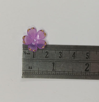 Artificial Flower Beads - Pearly - 50 gm