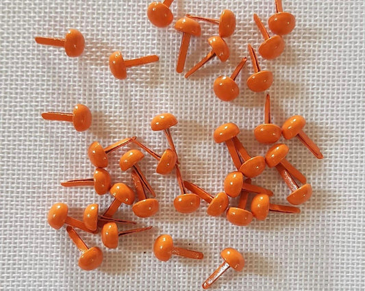 Round Brads-8 mm – 25 Pieces