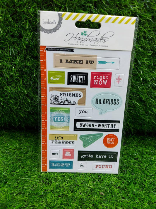 Sticker for Scrapbooking- Like it