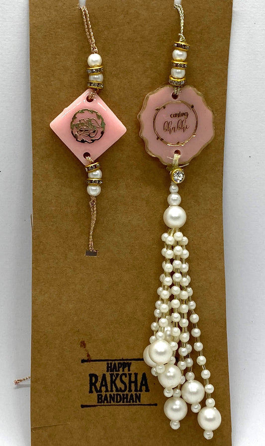 Resin Rakhi Set No.15