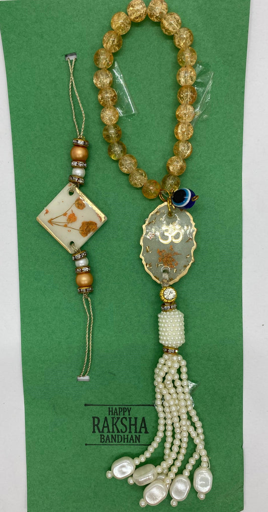 Resin Rakhi Set No.2
