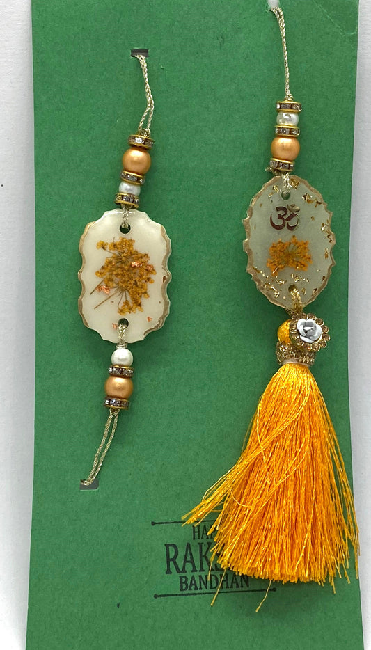 Resin Rakhi Set No.4