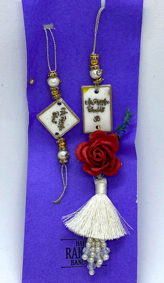 Resin Rakhi Set No.6