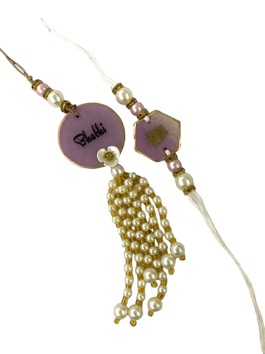 Resin Rakhi Set Design - 14