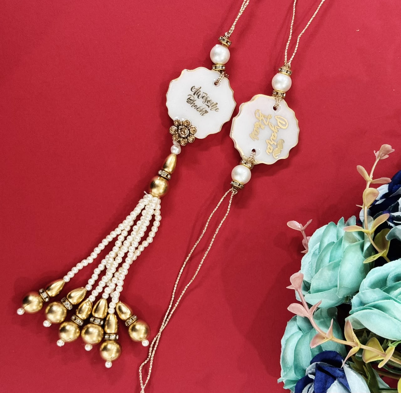 Resin Rakhi Set Design - 18