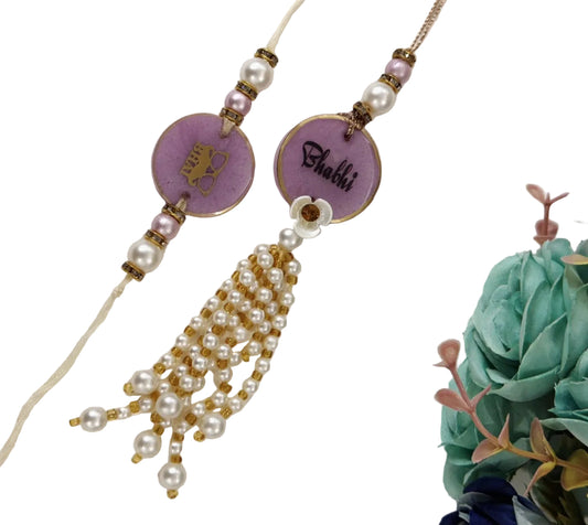Resin Rakhi Set Design - 20