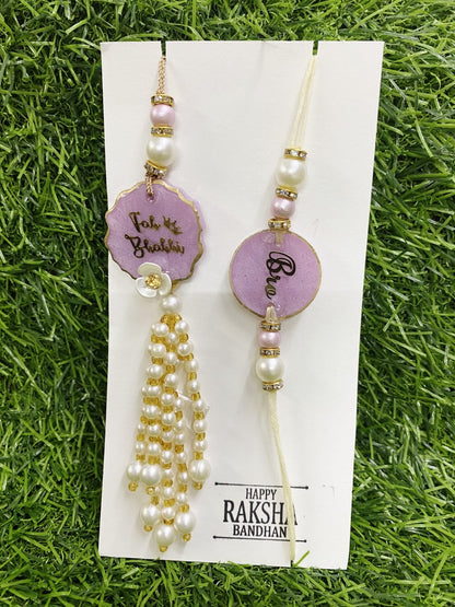 Resin Rakhi Set Design - 27