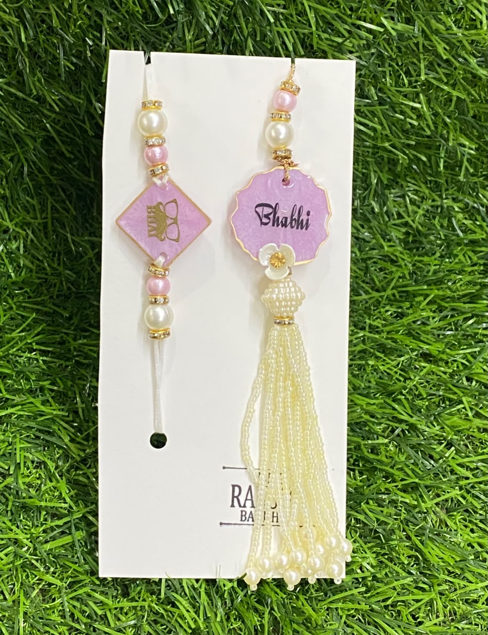 Resin Rakhi Set Design - 28