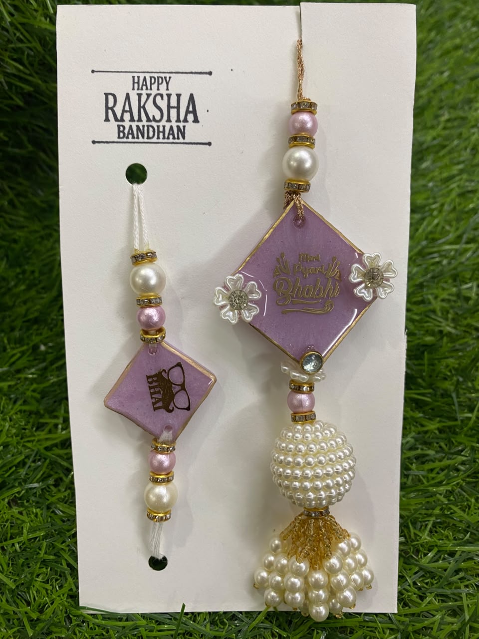 Resin Rakhi Set Design - 29