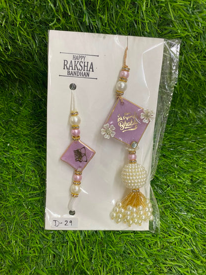 Resin Rakhi Set Design - 29