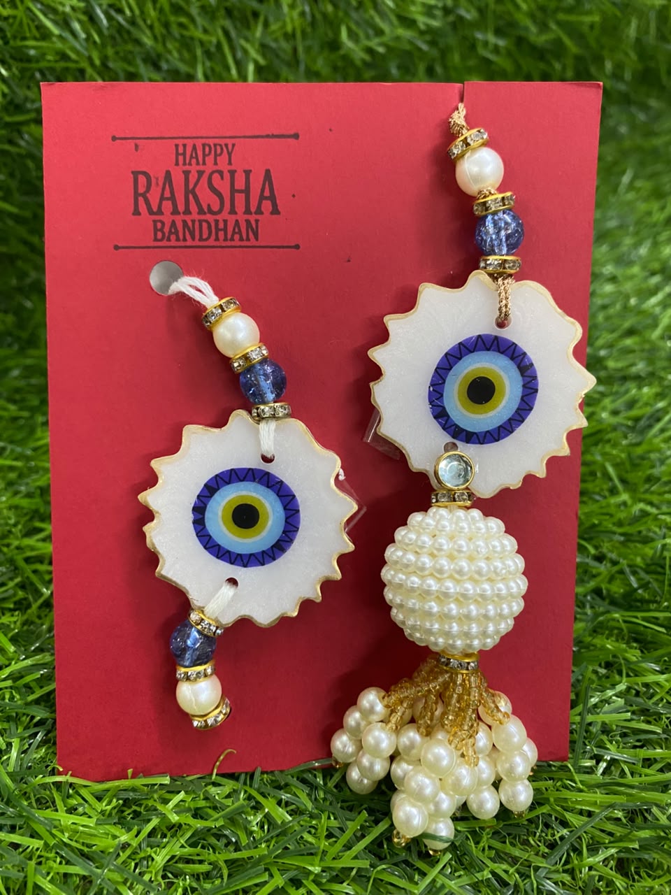 Resin Rakhi Set Design - 32