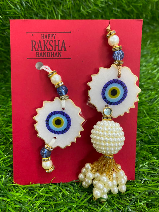 Resin Rakhi Set Design - 32