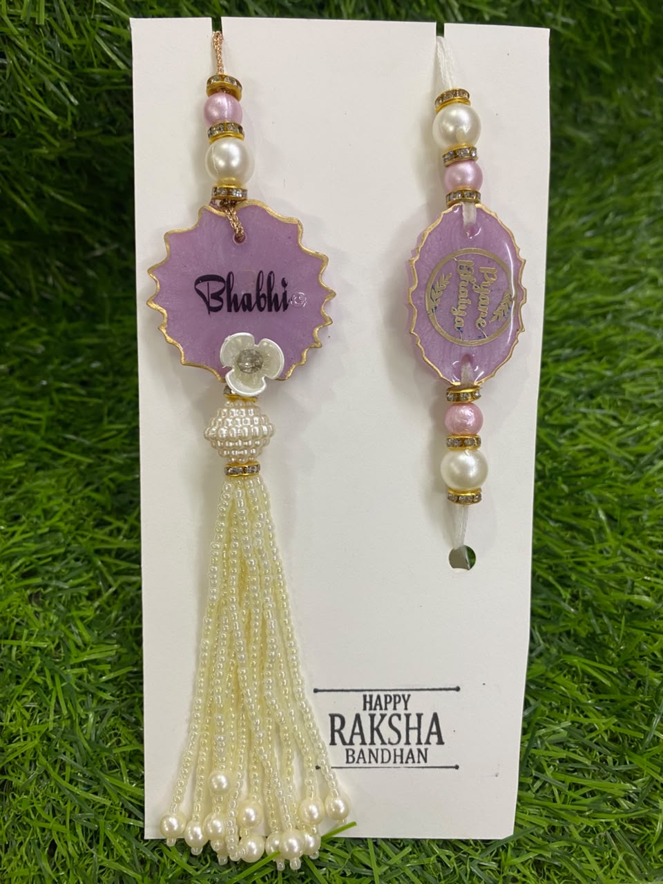 Resin Rakhi Set Design - 33