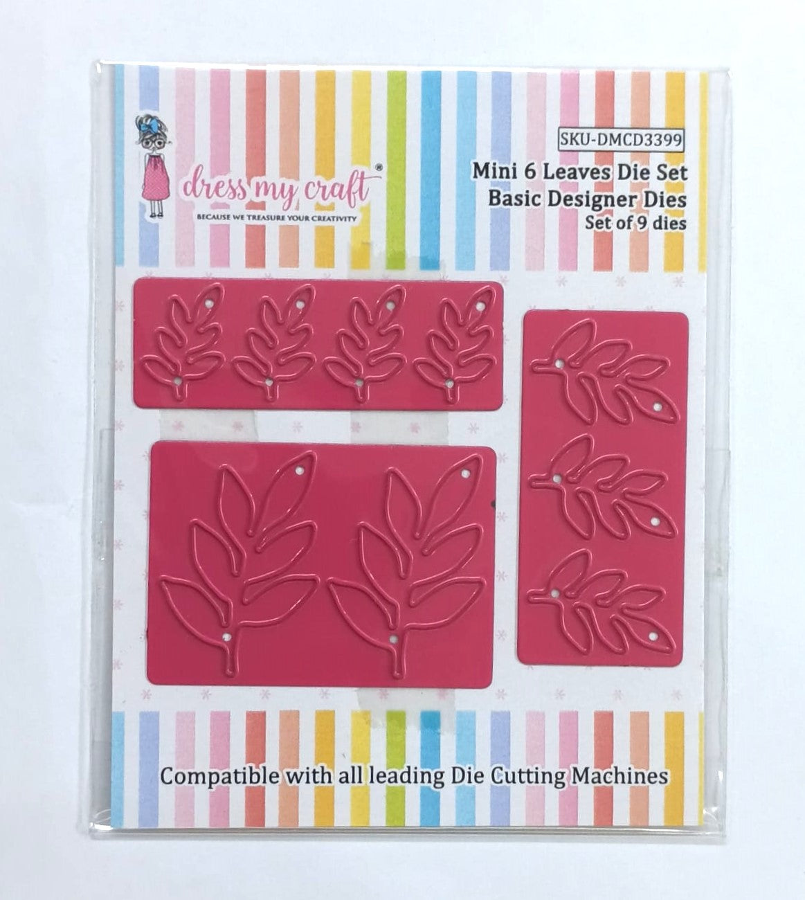 Mini 6 Leaves Die Set - Flower Making Cutting Dies