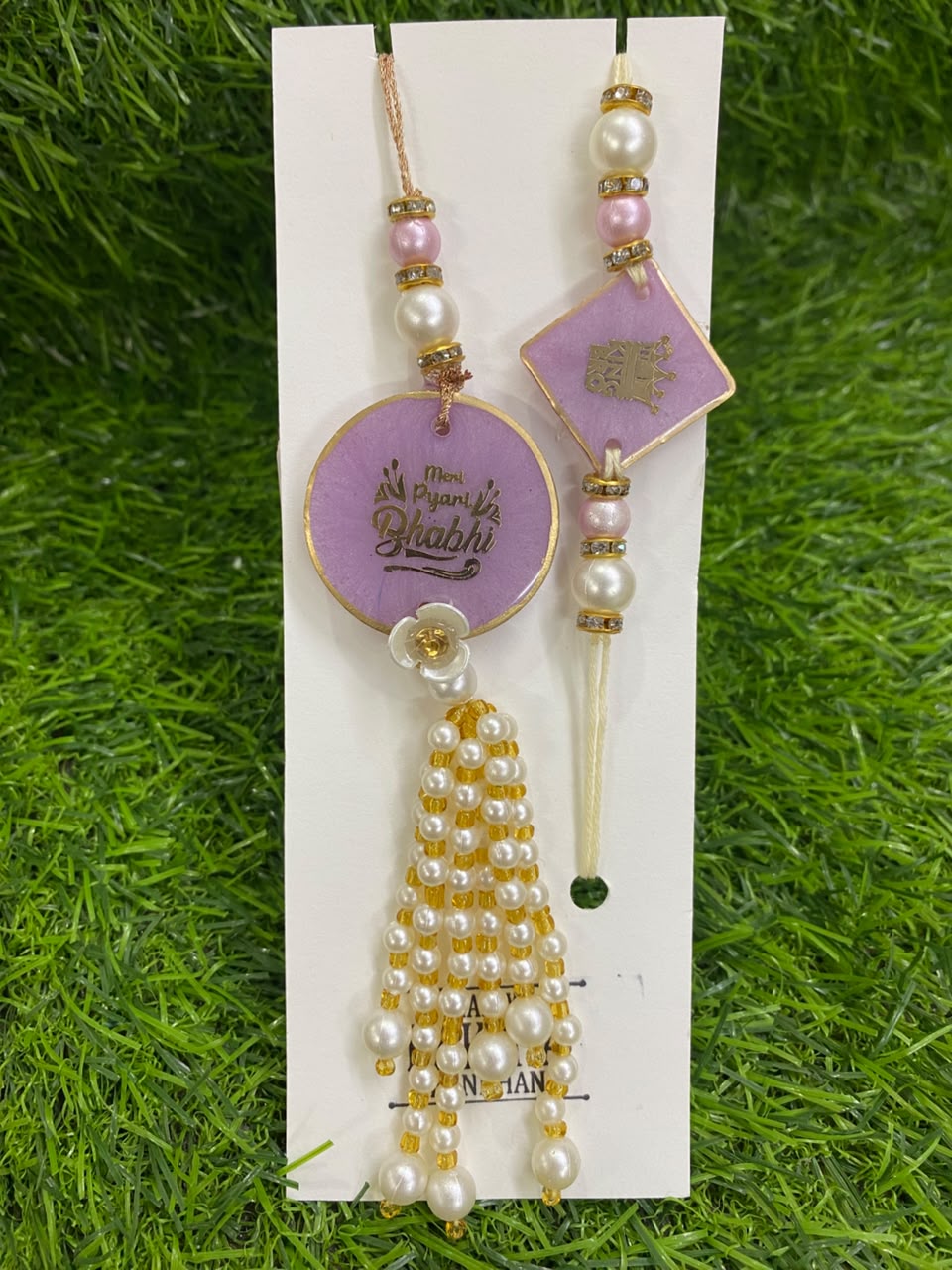 Resin Rakhi Set Design - 34