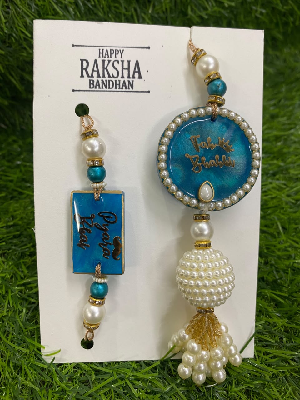 Resin Rakhi Set Design - 35