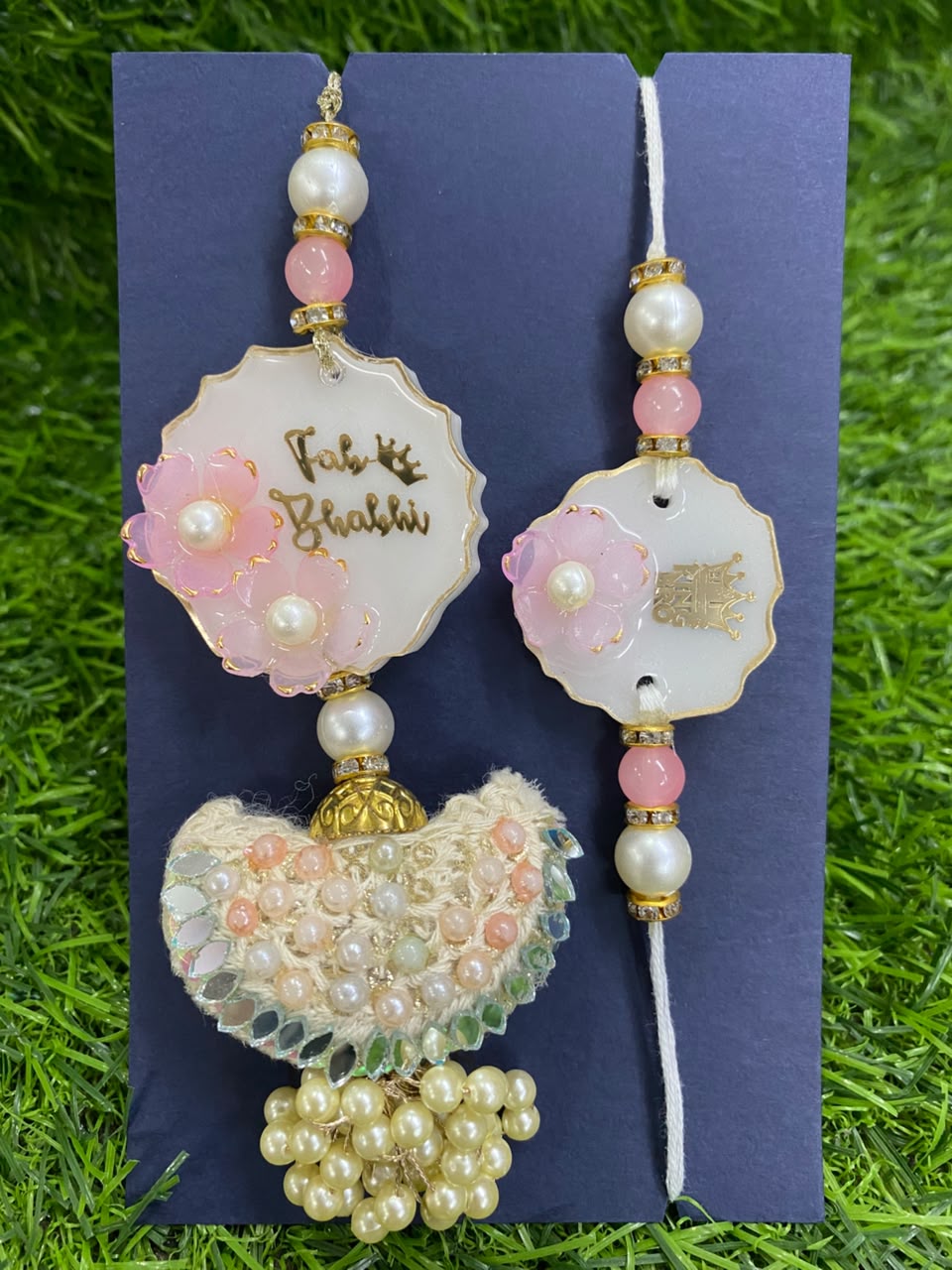 Resin Rakhi Set Design - 36