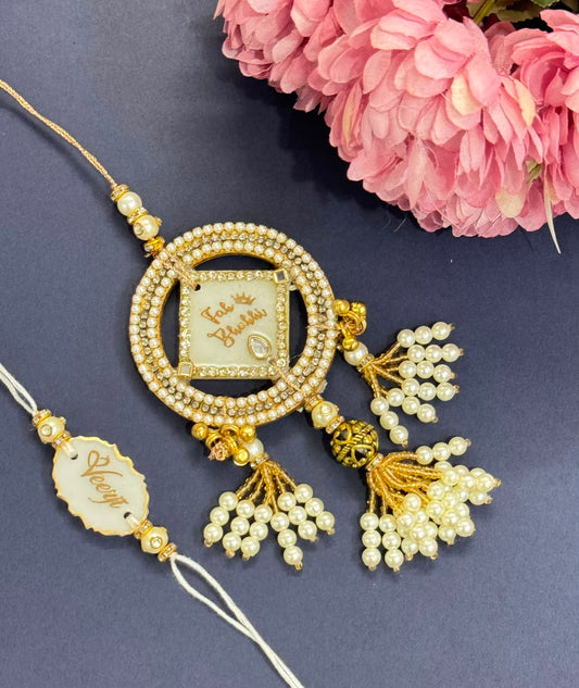 Resin Rakhi Set Design - 40