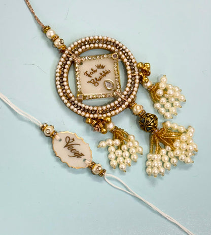 Resin Rakhi Set Design - 40