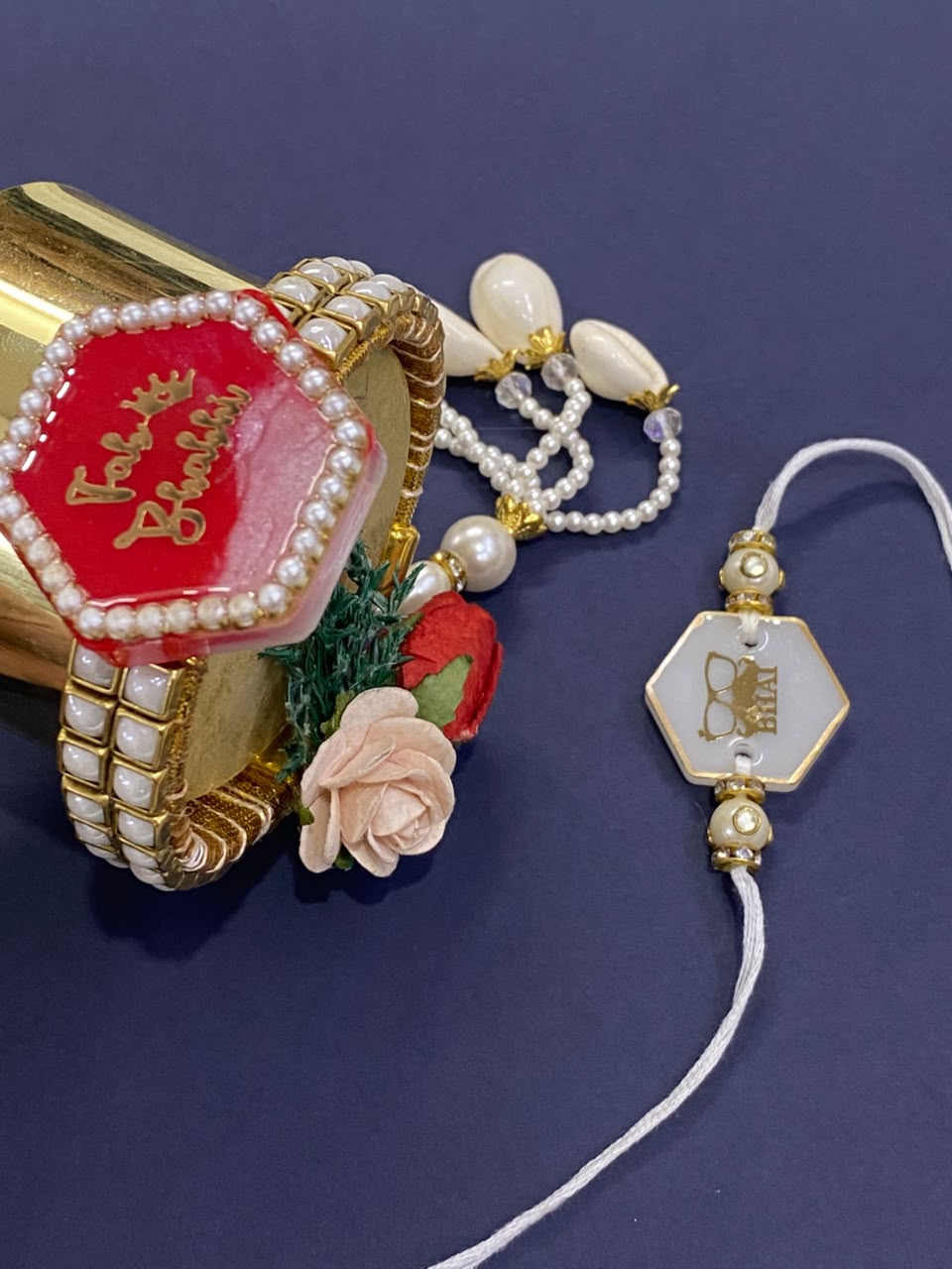 Resin Rakhi Set Design - 42